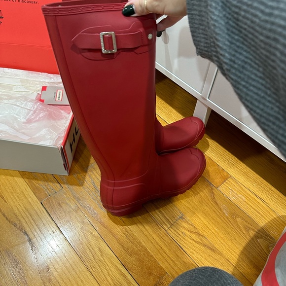 Women's HUNTER Original Tall Rain Boots - Picture 7 of 8